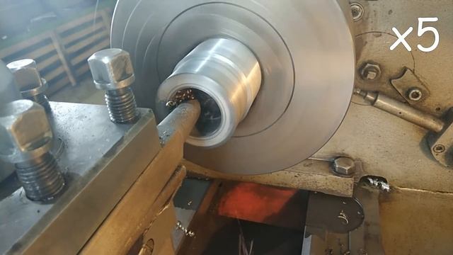 Накидная гайка. Когда нет метчика. смотреть онлайн