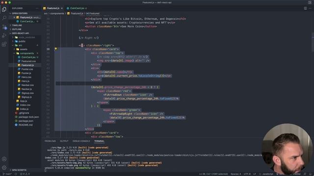 Refactor React Code - Map Through API Data and Reuse Functional Components - PART 2 смотреть онлайн