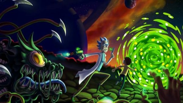 Wallpaper Engine-Rick and Morty Wallpaper 4k