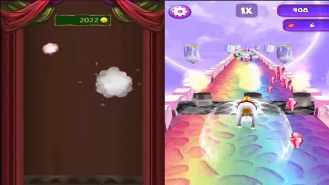 Endless Run Pyramid Rush vs My Little Unicorn Runner 3D 2 смотреть онлайн