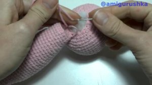 Как пришить голову к туловищу. Самоучитель амигуруми. Техника вязания игрушки