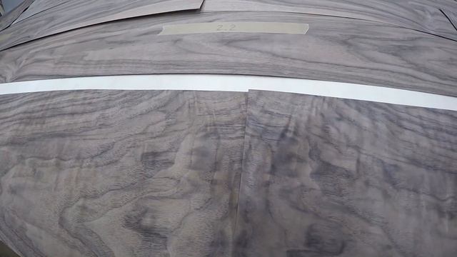 Королевская столешница из натурального шпона своими руками /как приклеить шпон/часть 1 смотреть онлайн