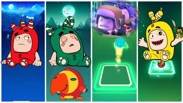 Oddbods Fuse🎶 Oddbods Bubbles 🎶 Oddbods Pogo 🎶 Oddbods Zee ❤️ Who Is Best?