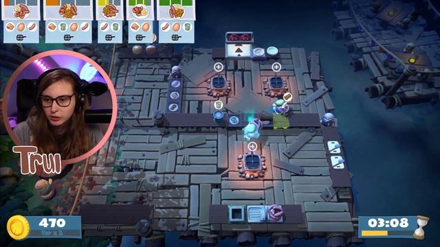 Overcooked 2 Campfire Cook Off Level 3-4 - How To Get 3 Stars | With Tom смотреть онлайн