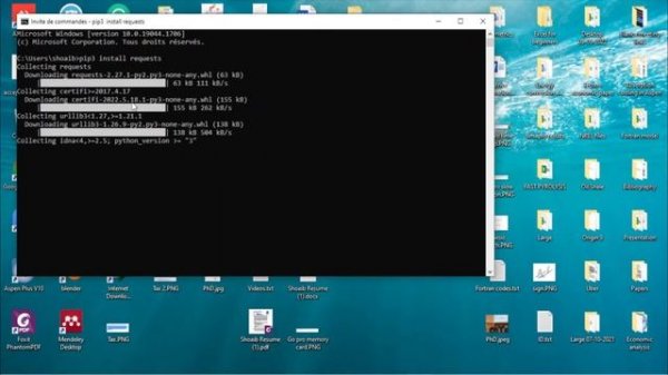 How to install requests module on Python 3 on Windows 10