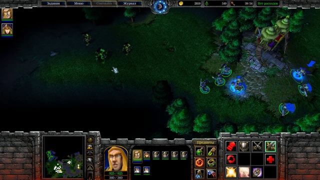 Warcraft III: Reign of Chaos - Прохождение. Культ проклятых. #5 смотреть онлайн