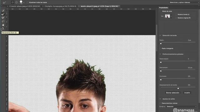Photoshop CC - Eliminación de fondos croma смотреть онлайн