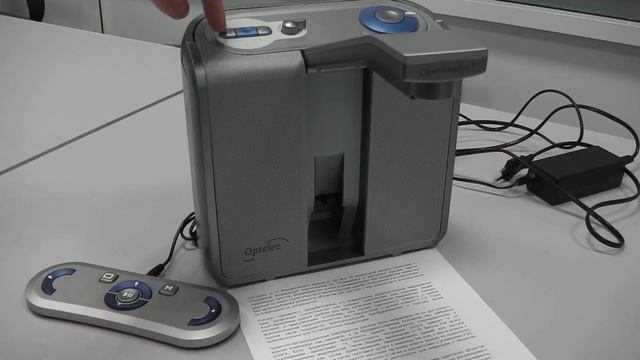 Читающая сканирующая машина Optelec ClearReader+ смотреть онлайн