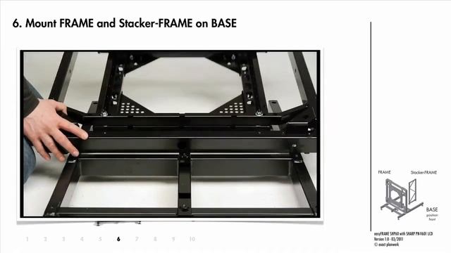 easyFRAME SHP60 System with SHARP PN-V601 LCD смотреть онлайн