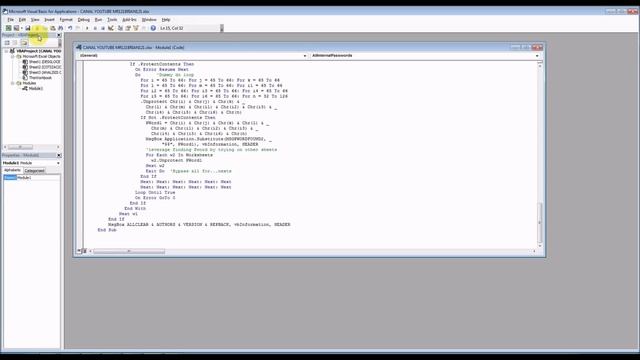 Excel 2013 Curso 5 / Olvide la contraseña del excel como desbloquear el archivo? en HD смотреть онлайн