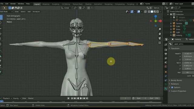 BLENDER 2.81 symmetry смотреть онлайн