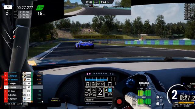 Assetto Corsa Competizione: US COMP SERVER Multiplayer@ Hungaroring / AMG EVO GT3 / W SETUP & LINK смотреть онлайн