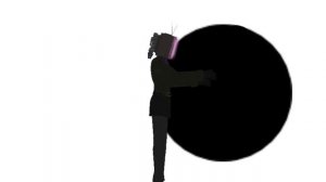 tv woman eats figure(vore)