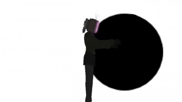 tv woman eats figure(vore)