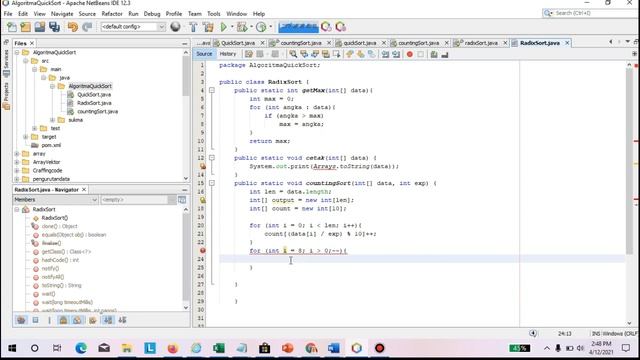 Tutorial Algoritma Radix Sort смотреть онлайн