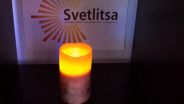 Свеча LED COOPER 12.5 см неровный край смотреть онлайн