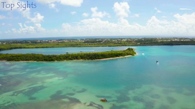 [4K] French Polynesia - Panoramic Aerial view of French Polynesia Islands with Calming Music. смотреть онлайн