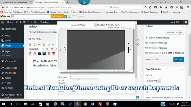 Monetizer Pro Video Embed Pro wordpress video embed plugin смотреть онлайн