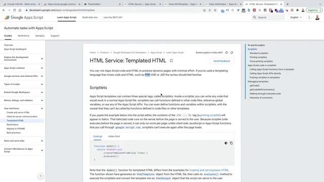 Google Apps Script - Import CSS file in HTML / JavaScript Web app смотреть онлайн