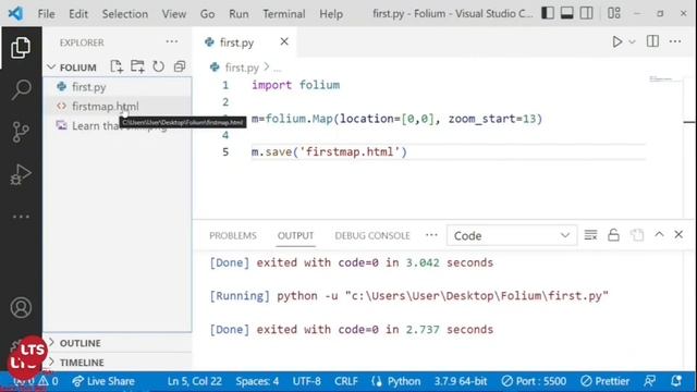 Scripting WebMaps with Python Folium смотреть онлайн