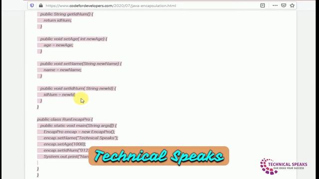What is Encapsulation in Java | Java Encapsulation | Getters and Setters смотреть онлайн