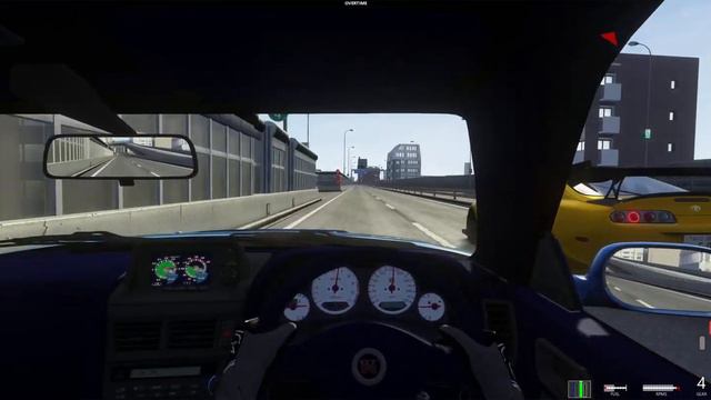 Shutoko Revival Project - R34 GTR VS Mk4 Supra! / Logitech G29 + Shifter (1440p Ultrawide Gameplay! смотреть онлайн
