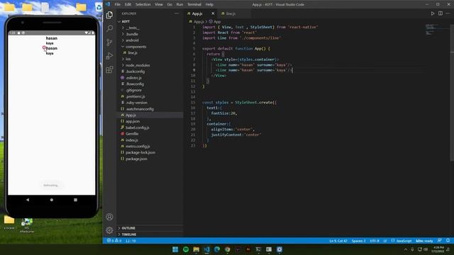 REACT NATİVE - rect native'de props kullanımları смотреть онлайн