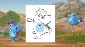 How we draw Party Happo I drawing tutorials I The Happos Family
