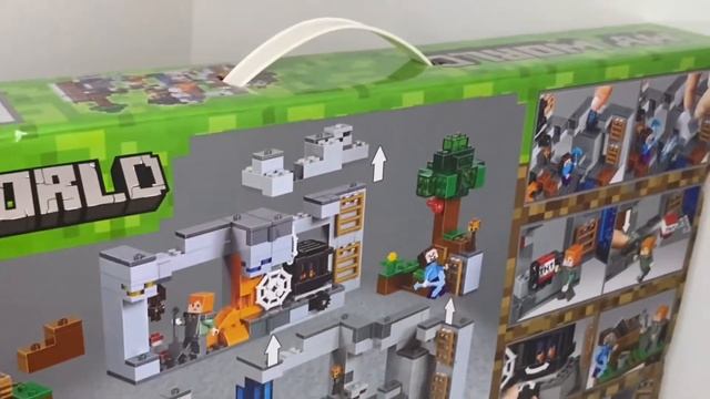 Конструктор Майнкрафт Приключения в шахтах / BELA 10990 / (Аналог LEGO 21147) смотреть онлайн