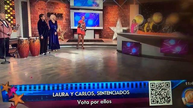 LAURA BOZZO Y CARLOS BONAVIDES BAILANDO!!!! смотреть онлайн