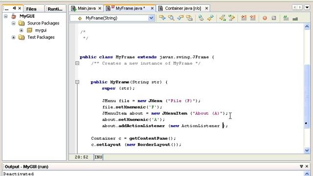 Урок №156. Java. Работа с меню. Создание меню (Часть 1) смотреть онлайн