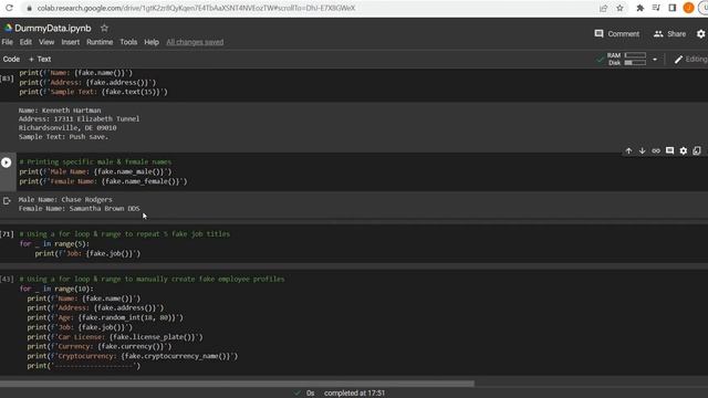 Generate Mock Data Using the Python Faker Package смотреть онлайн