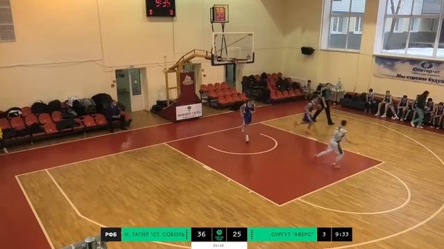 СШ Старый Соболь (Нижний Тагил) - СШ Аверс (Сургут) смотреть онлайн