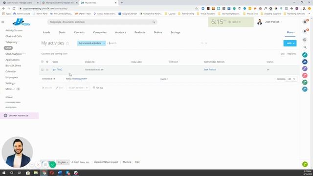 How To Use Call Lists On Bitrix24 To Make Calls смотреть онлайн