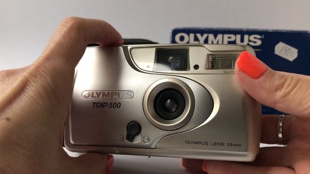 Olympus TRIP 500 camera 35mm film смотреть онлайн