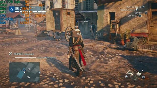 Assassin's Creed Unity GTX 770 2GB / ULTRA SETTING / I7-4770 смотреть онлайн