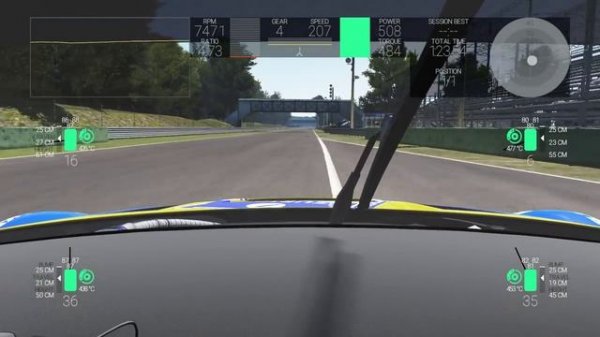 [Setup 101] Guide for Aston Martin Vantage V12 GT3 @ Monza GP (Project CARS)