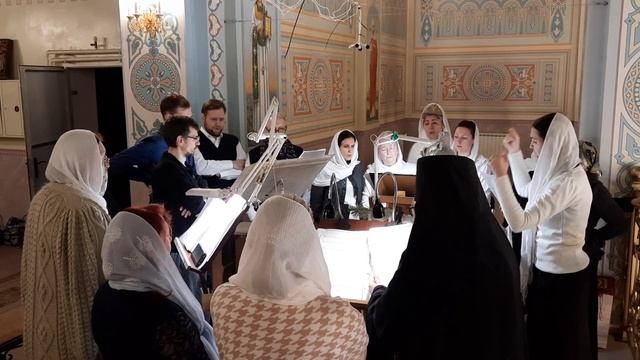 Задосто́йник праздника. Регент Екатерина Артюхова. смотреть онлайн