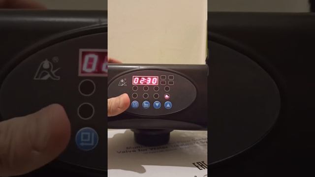 Настройка блока управления для бака со смолой смотреть онлайн