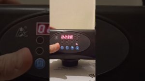 Настройка блока управления для бака со смолой