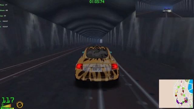 Midtown Madness 2 - Metro Madness - Imperial London Racepack Circuit[Amateur] смотреть онлайн