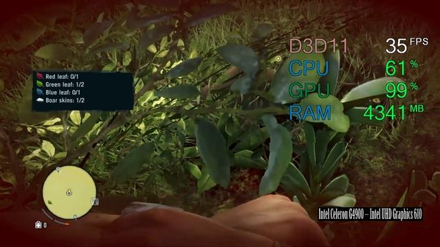 Intel UHD Graphics 610 -- Intel Celeron G4900 -- Far Cry 3 Benchmark смотреть онлайн