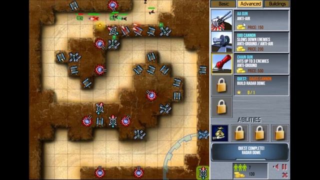 Canyon Defense: Miniclip Game (Normal Mode) смотреть онлайн
