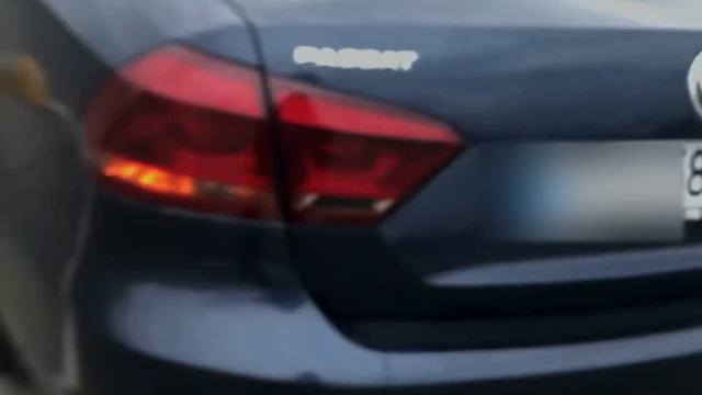 Задние фары Passat b7 USA , тонировка + желтые поворотники смотреть онлайн