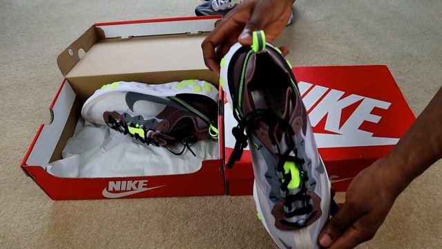 THE PREQUEL Nike React Element 87 Review смотреть онлайн