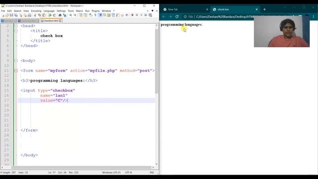 25.check box in HTML for A/l, O/L, GIT - Basic Web Designs |සිංහලෙන්| ICT with Deshu смотреть онлайн