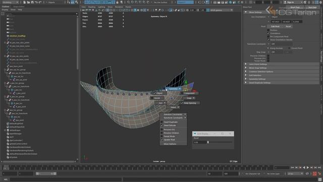 Риггинг лица в MAYA: Губы и уголки рта. CGTarian смотреть онлайн