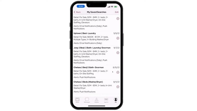 Deleting a Saved Search on Citysnap (iPhone/iPad) смотреть онлайн