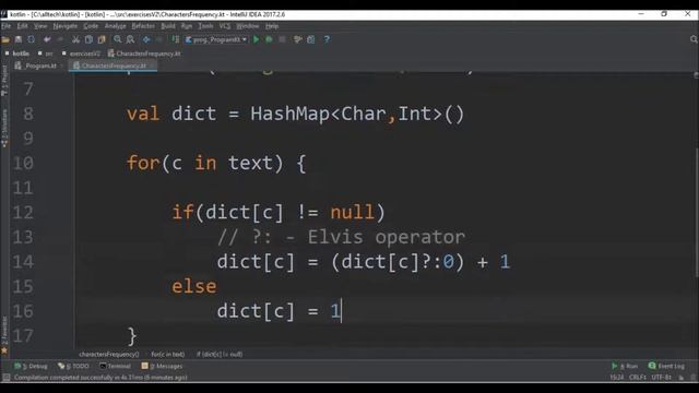 string characters frequency v1 in kotlin смотреть онлайн