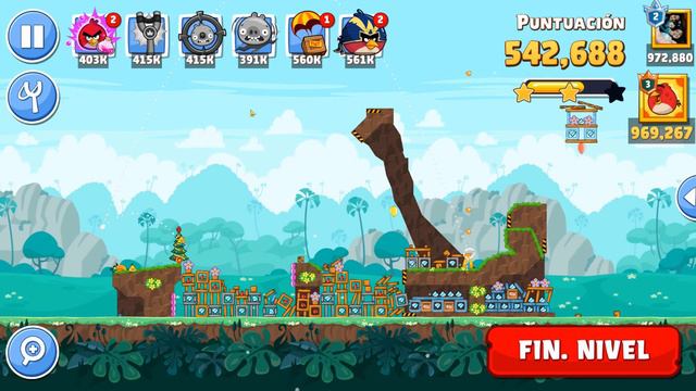 Angry Birds Friends Level 6 NEW UPDATE Tournament 1034 Highscore POWER-UP walkthrough смотреть онлайн